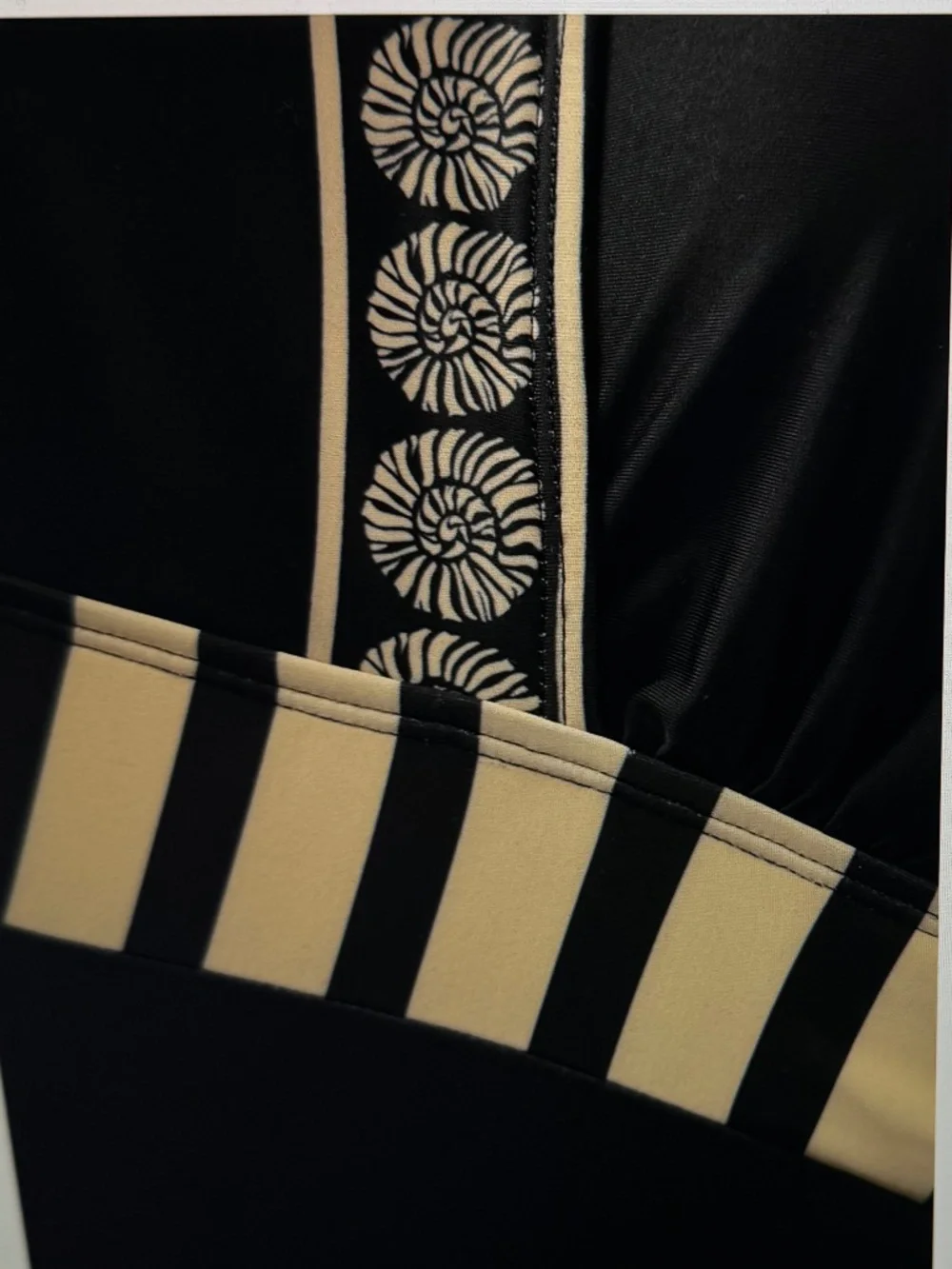 NEVER WORN Geometric print two piece swimsuit US 12